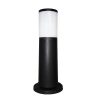 amelia 400mm black opal led 6w bollard post light