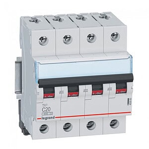 LEGRAND AUTOMAT 4P 20A 6KA - LE403563 (24)
