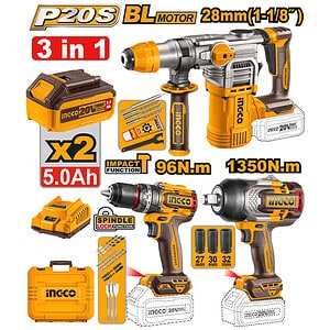 COMBO KIT 3ne1 ME 2 BATERI 20V/5.0Ah - COSLI250281 (26)