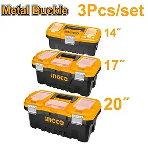 INGCO  SET ME 3 VALIXHE ME KAPESE METALIKE 14"17″, 20 “ PBXK0302 (26)