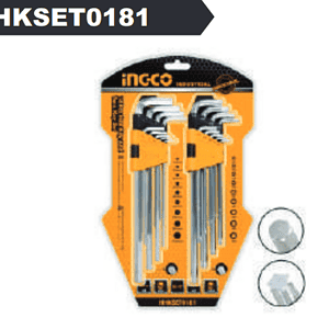 INGCO SET ME 18 CELESA HEXAGON DHE TORX - HHKSET0181 (26)