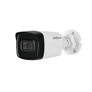 DAHUA KAMER 2MP HDCVI 80 MT IR BULLET CAMER, Built in MIC - HAC-HFW1200TL-A - 3.6mm - S5 (22)